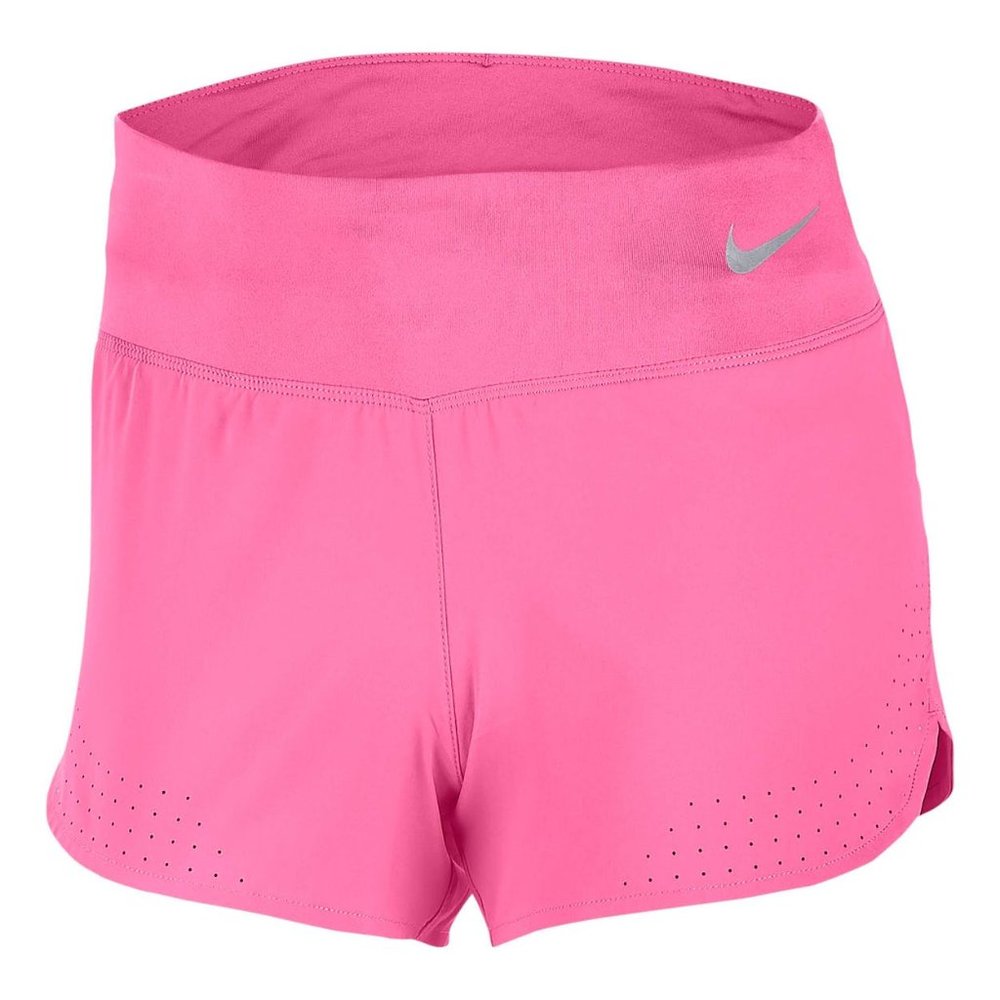 NIKE WOMEN ECLIPSE 3 INCH SHORTS AQ5416-607 Pink X-Large NEW with TAGS